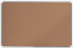 Nobo Premium Plus tableau d'affichage Intérieure Marron Aluminium (Nobo 1915180 Premium Plus Cork Notice Board 900x600mm)