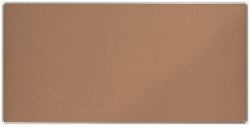 Nobo Premium Plus tableau d'affichage Intérieure Marron Aluminium (Nobo 1915186 Premium Plus Cork Notice Board 2400x1200mm)