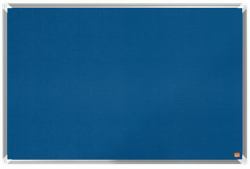 Nobo Premium Plus tableau d'affichage Intérieure Bleu Aluminium (Nobo 1915188 Premium Plus Blue Felt Notice Board 900x600mm)