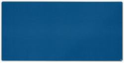 Nobo Premium Plus tableau d'affichage Intérieure Bleu Aluminium (Nobo 1915193 Premium Plus Blue Felt Notice Board 2400x1200mm)