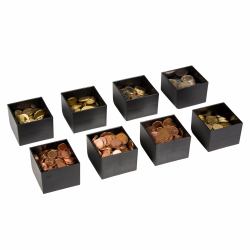 AKS-ANKER Coin cups kit for cash Anker drawers UCD/UCDM (COIN CUP SET FOR UCD/MANTHR. - 328G INCLUDING METAL BRACKETS)