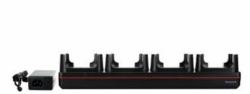 Honeywell CT40-NB-UVN-2 mobile device dock station Mobile computer Black, Red (CT40 NON-BOOTED 4 BAY NET BASE - KIT INCL DOCK PSU EU CABLE)
