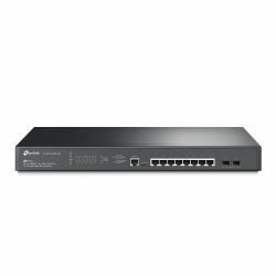 TP-Link JetStream TL-SG3210XHP-M2 commutateur réseau Géré L2+ 2.5G Ethernet [100/1000/2500] Connexion Ethernet, supportant l'alimentation via ce port [PoE] 1U Noir (TP-Link JetStream 8-Port 2.5G...