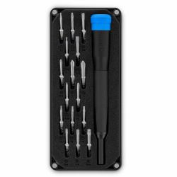 iFixit EU145474-1 outil de réparation d'appareils électroniques (Minnow Precision Bit Set - EU145474-1, 22 mm, 4.5 cm, - 124 mm, ABS synthetics, Black,Blue, Black - Warranty: 24M)