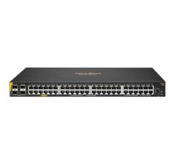 Hewlett Packard Enterprise Aruba 6100 48G Class4 PoE 4SFP+ 370W Géré L3 Gigabit Ethernet [10/100/1000] Connexion Ethernet, supportant l'alimentation via ce port [PoE] 1U Noir (HPE ARUBA 6100 48G ...