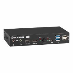 Black Box CONTROL 2 PCS WITH ONE KEYBOARD/MOUSE commutateur écran, clavier et souris Noir 