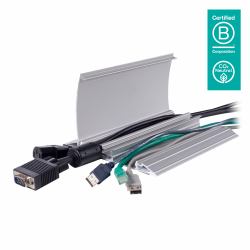 Dataflex Addit cable protector 150 cm - straight 422 (Dataflex Addit cable protector 150 cm - straight 422 - silver [1Year warranty])