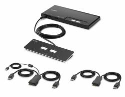 Linksys Belkin F1DN202MOD-PP-4 commutateur écran, clavier et souris Noir 
