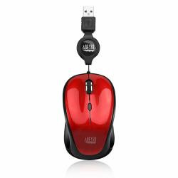 Adesso iMouse S8 souris Voyage Ambidextre USB Type-A Optique 1600 DPI 
