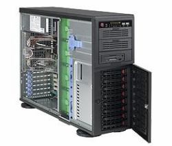 Supermicro CSE-743TQ-903B-SQ unité centrale Full Tower Noir 903 W (SUPERMICRO TOWER CHASSIS 4U)