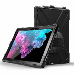eSTUFF ES681892-BULK étui pour tablette Noir (Microsoft Surface Go 4/Go - 3/Go 2/Go AUSTIN Defender - without built-in screen protector. Black - Warranty: 24M)