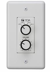 TOA WP-700 accessoire de commande à distance (WP-700 MA-series Remote Wall Panel, volume & source select)