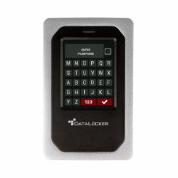 DataLocker DL4 FE 15 To USB Type-C 3.2 Gen 1 [3.1 Gen 1] Aluminium, Noir (DataLocker DL4 FE 15.3TB USB-C / -A SSD)