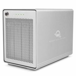 OWC Mercury Elite Pro Quad HDD/SSD enclosure White 2.5/3.5" (OWC Mercury Elite Pro Quad RAID Ready 4-Bay Storage Enclosure without Softraid!!)