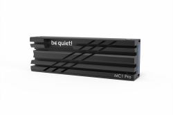 be quiet! MC1 PRO Solid-state drive Heatsink/Radiator Black 1 pc[s] (MC1 PRO M.2 SSD COOLER)