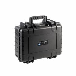 B&W Cases Type 4000 Briefcase Black Polypropylene [PP] (B&W International type 4000 Storage Case [Case] for Drone, Accessories, Controller)