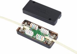 Lanview LVN127095 connecteur de fils (UTP Cat6 connection box - Coupler RJ45 - Warranty: 300M)