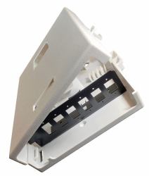 Lanview LVO231575 patch panel (Fiber patch box for wallmount - 6 x LC duplex - Warranty: 60M)