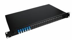 Lanview LVO233835 patch panel 1U (Fibre patch panel 19" 1U with - 6 x LC duplex Singlemode - connectors - Warranty: 60M)
