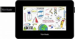 Viewsonic ID710-BWW writing tablet LCD 17.8 cm [7"] Black (7IN VIEWBOARD PEN DISPLAY - 152.21X85.92MM BATTERY-FREE)