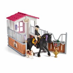 schleich HORSE CLUB Horse Box with Tori & Princess (schleich HORSE CLUB 42437 legetÃ¸jssÃ¦t)