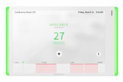 Crestron TSS-770-W-S-LB KIT touch control panel 17.8 cm [7"] 1280 x 800 pixels (7IN ROOM SCHEDULING TOUCH - SCREEN BLACK SMOOTH INCLUDES ONE)