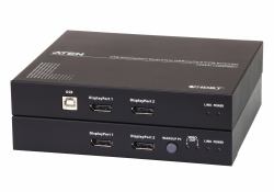ATEN CE924 KVM extender Transmitter & receiver (ATEN CE 924 - Remote and local unit - KVM / audio / serial / USB extender - USB, RS-232, DisplayPort, HDBaseT 2.0 - USB - up to 150 m - for VanCryst ...