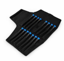 Marlin Screwdriver Set - 15 - Precision Screwdrivers - EU145462-1, Black,Blue, Black - Warranty: 24M
