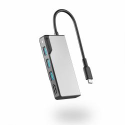 ALOGIC UCFUHDV2-SGR station d'accueil USB 3.2 Gen 1 [3.1 Gen 1] Type-C Noir, Gris 