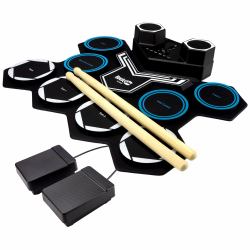 PDT RockJam Roll Up Drum Kit Bluetooth