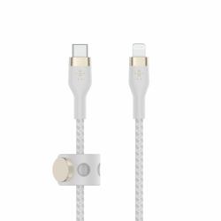 Belkin CAA011BT2MWH lightning cable 2 m White (PRO FLEX LIGHTNING/USB-C CBL FA - USB-C SILICONE CABLE SUPPORTS FA)