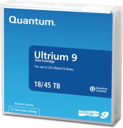 Quantum MR-L9MQN-20 support de stockage de secours Bande de données vierge 18 To LTO 1,26 cm (DATA CARTRIDGE LTO-9 20X - 20-PACK UNLABELED NO CASE)