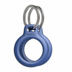 Belkin MSC002BTBL GPS tracker/finder accessory (2-PACK SECURE HOLDER W/ KEY RIN - F/ APPLE AIRTAG BLUE)