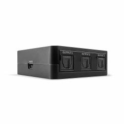 Lindy 5 Port TosLink [Optical] Digital Audio Splitter (5PORTTOSLINK[OPTICAL]DIGITALAUDIOSP)