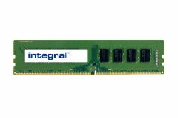 Integral HMA81GU6AFR8N-UH-IN module de mémoire 8 Go 1 x 8 Go DDR4 288-pin DIMM (8GB PC RAM MODULE DDR4 2400MHZ PC4-19200 UNBUFFERED NON-ECC DIMM 1.2V 1GX8 CL17 INTEGRAL)