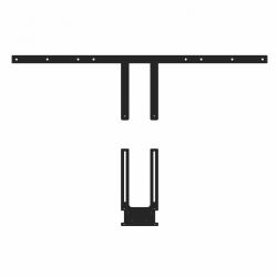 Hagor 2286 monitor mount accessory (POLY DISPLAY ADAPTER 55 - 75 - )