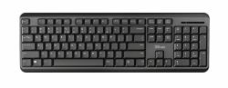 Trust Ody clavier Bureau RF sans fil QWERTY Anglais britannique Noir 