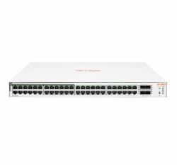Hewlett Packard Enterprise Aruba Instant On 1830 48G 24p Class4 PoE 4SFP 370W Géré L2 Gigabit Ethernet [10/100/1000] Connexion Ethernet, supportant l'alimentation via ce port [PoE] 1U (HPE NETWOR...