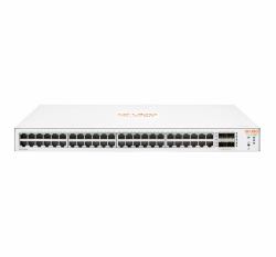 Hewlett Packard Enterprise Aruba Instant On 1830 48G 4SFP Géré L2 Gigabit Ethernet [10/100/1000] 1U (Aruba Switch IOn 1830 48G - 4SFP Europe - English - Warranty: 12M)