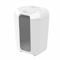 Fellowes LX Series Paper Shredder LX70 11 Sheet Cross Cut Shredder with 18 Litre Bin High Security P4 White (Powershred LX70 Shredder [Cross Cut] 230V UK)