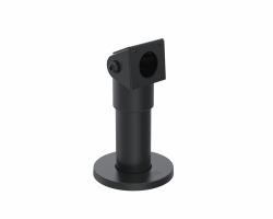Ergonomic Solutions TabPOS Tablet & mPOS SPM133-02 accessoire de système de paiement en point de vente Support POS Noir Métal 40 x 40 mm (TABTILT ON 120MM SP2 POLE WITH - ROTATION SLOT - BLACK)