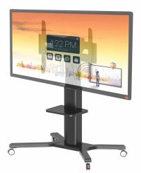 Peerless PR598-M support d'écran plat pour bureau 2,49 m [98"] Sol Noir 