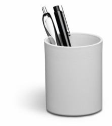 Durable ECO porte crayons et stylos Plastique recyclé Gris (Durable Pen Cup Grey)