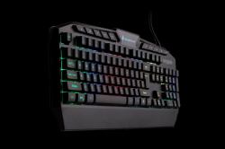 Verbatim SureFire KingPin RGB Gaming Multimedia Keyboard QWERTY US La
