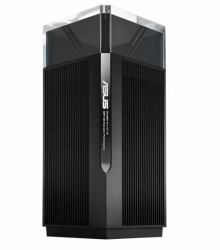 ASUS ZenWiFi Pro ET12 Tri-band [2.4 GHz / 5 GHz / 6 GHz] Wi-Fi 6E [802.11ax] Black 3 Internal (ASUS W/L ZENWIFI PRO ET12 BLK 2 PK)
