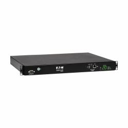Tripp Lite PDUMH20HVATNET 3.8kW Single-Phase Switched Automatic Transfer Switch PDU, Two 200-240V C20 Inlets, 8 C13 & 2 C19 Outputs, 1U, TAA (ATS/SWTCHD PDU 3.2-3.8KW - 200-240V)