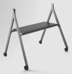 Neat NEATBOARD-FLOORSTAND accessoire de tableau blanc interactif Pieds Noir, Argent (Neat - vogn med hjul - for Alt i et)
