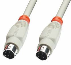 Lindy PS/2 1.0m PS/2 cable 1 m Grey (PS/2 ANSCHLUSSKABEL 1M - )