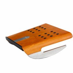 Humanscale FR500C repose-pieds Orange, Argent (Humanscale - Ergonomic foot rocker)