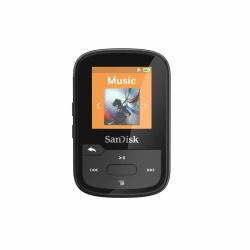SanDisk Ultrastar Clip Sport MP3 player 32 GB Black (SanDisk Clip Sport Plus 32GB Blue)